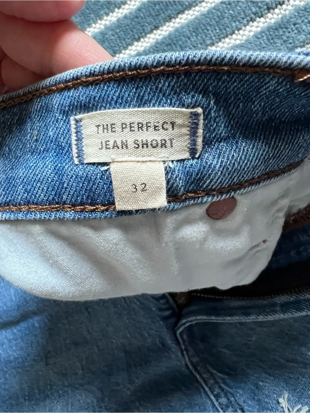 Madewell ‘The Perfect Jean Short’ denim shorts